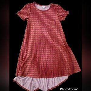 LuLaRoe Striped Carly dress
